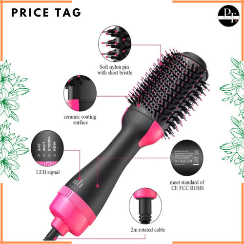 Professional One Step Hair Dryers Hot Air Brush Blower Hair Dryers Hairbrush Styling Tools